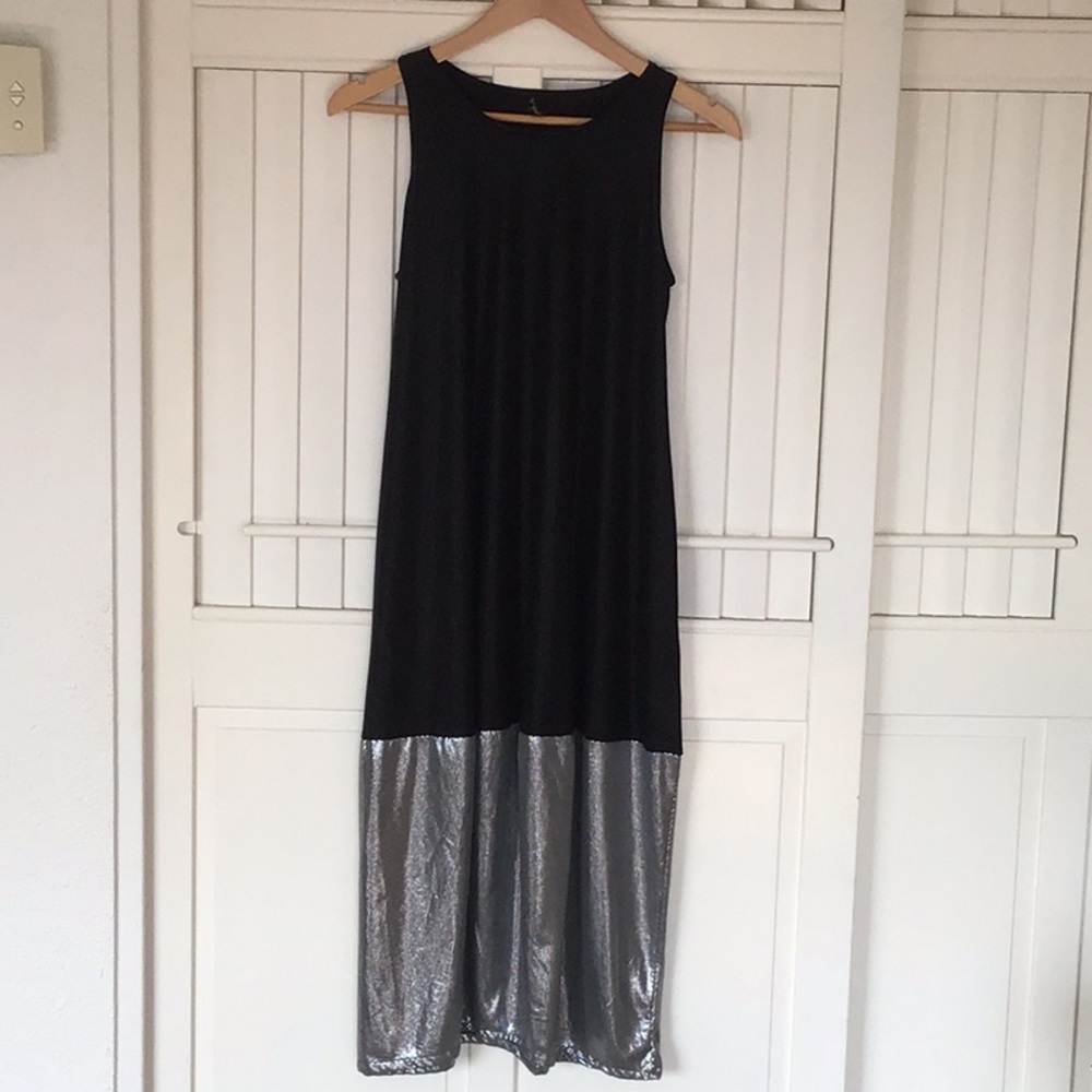 Avivit Yizhar Black Silver Dress Sz 2